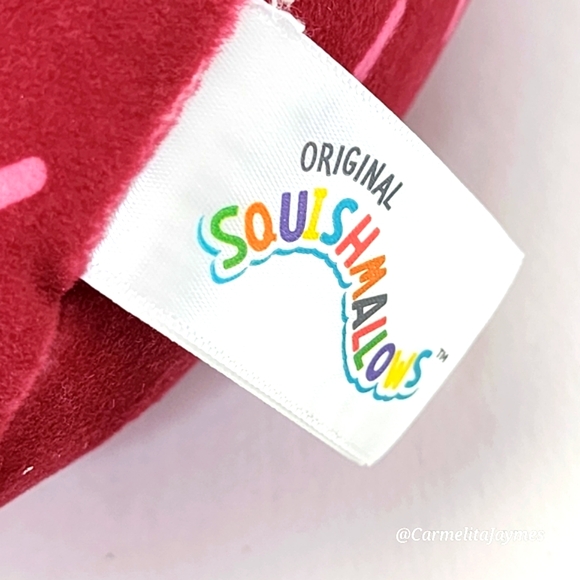 KIRA 🦔 FTM Red & White Hedgehog Girly Goth Squad Original Squishmallow ☆ NWT ☆ - Picture 7 of 8